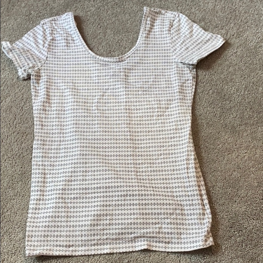 Old Navy swoop neck tee
